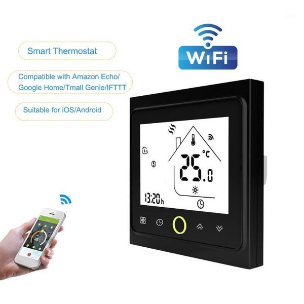 home heaters wifi thermostat with touchscreen lcd display programmable energy saving smart temperature controller for electric floor heating
home heaters wifi thermostat with touchscreen lcd display programmable energy saving smart temperature controller for electric floor heating