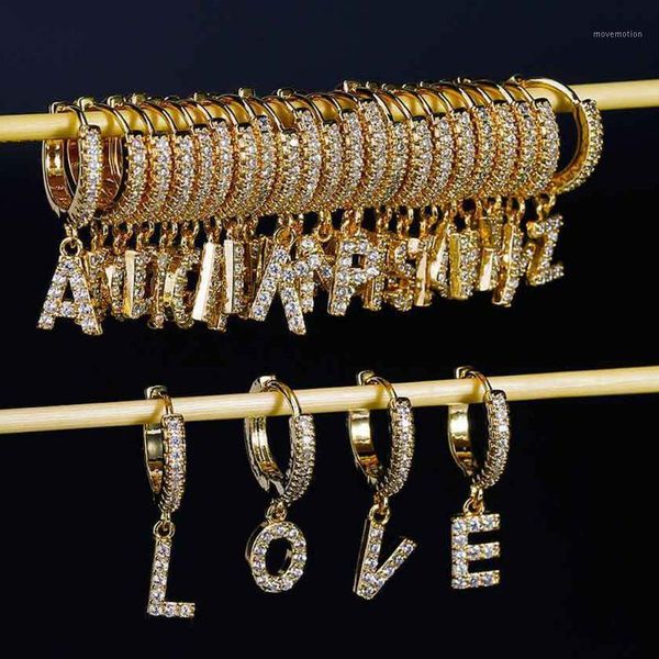 1 pc zircon letter drop earring fashion new design initial cute a-z letter mirco crystal gold small hoop earings1, Golden;silver
1 pc zircon letter drop earring fashion new design initial cute a-z letter mirco crystal gold small hoop earings1, Golden;silver