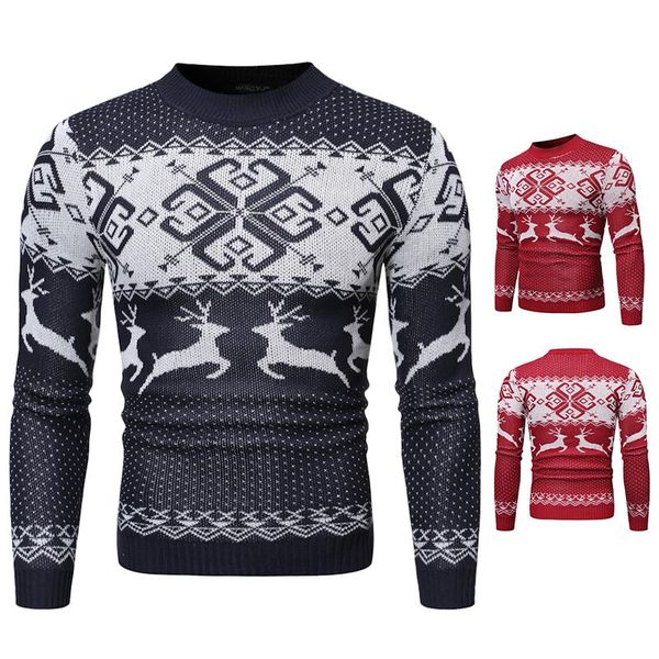 winter christmas sweater men casual roundneck sweaters deer knitted pullover hip hop jumper jersey slim fit male clothes, White;black
winter christmas sweater men casual roundneck sweaters deer knitted pullover hip hop jumper jersey slim fit male clothes, White;black