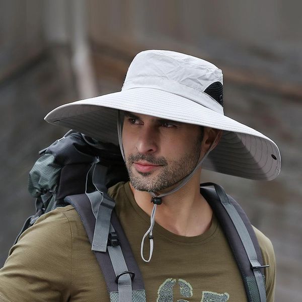 многофункциональный взбирающийся рыболовный туризм большой brim fisherman hat summer men bucket hats открытый защита от солнца wmtiuw
многофункциональный взбирающийся рыболовный туризм большой brim fisherman hat summer men bucket hats открытый защита от солнца wmtiuw