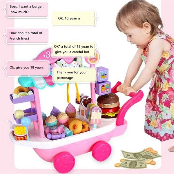 36 pcs pretend game plastic children house play gifts simulation non toxic mini educational funny ice cream candy cart toy set y200428
36 pcs pretend game plastic children house play gifts simulation non toxic mini educational funny ice cream candy cart toy set y200428