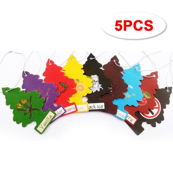 5pcs car air freshener small tree paper hanging perfume interior vehicles auto decoration ornament aromatherapy pendant
5pcs car air freshener small tree paper hanging perfume interior vehicles auto decoration ornament aromatherapy pendant