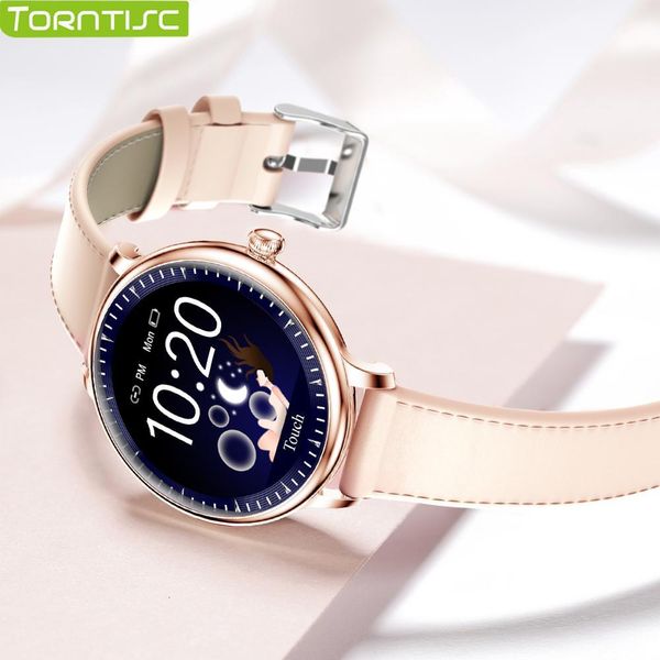torntisc - women's smart watch, wristband with heart rate monitor, waterproof ip67, ios and android phon, 2020
torntisc - women's smart watch, wristband with heart rate monitor, waterproof ip67, ios and android phon, 2020