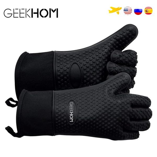 geekhom grilling gloves heat resistant gloves bbq kitchen silicone oven mitts waterproof non slip potholder for barbecue baking wmtxkk
geekhom grilling gloves heat resistant gloves bbq kitchen silicone oven mitts waterproof non slip potholder for barbecue baking wmtxkk