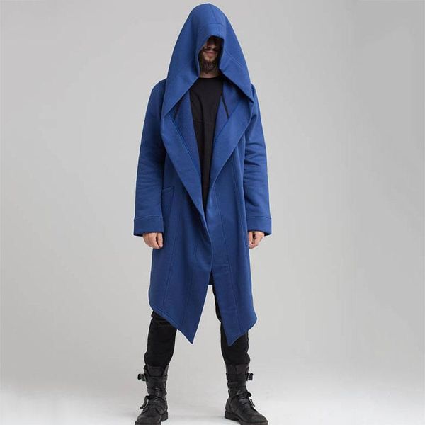 women's jackets loose solid pocket jacket outwear men women autumn casual gothic hooded long cardigan coat, Black;brown
women's jackets loose solid pocket jacket outwear men women autumn casual gothic hooded long cardigan coat, Black;brown