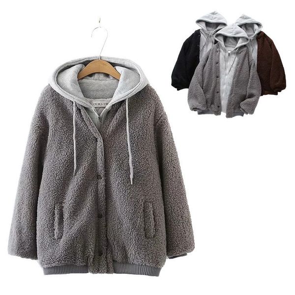 autumn and winter 2020 new women's fashion casual simple cotton padded jacket loose and thin hooded cotton padded jacket, Tan;black
autumn and winter 2020 new women's fashion casual simple cotton padded jacket loose and thin hooded cotton padded jacket, Tan;black