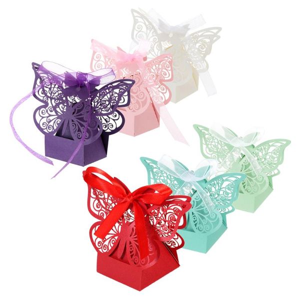 gift wrap 20 pcs laser cut delicate carved butterfly candy boxes with ribbon for party birthday wedding banquet kindergarten bridal shower
gift wrap 20 pcs laser cut delicate carved butterfly candy boxes with ribbon for party birthday wedding banquet kindergarten bridal shower