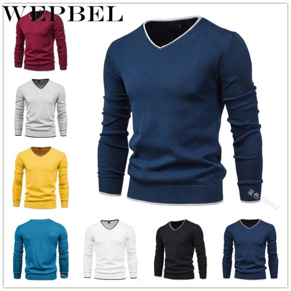 wepbel men autumn winter skinny knitted pullover sweater casual men fashion solid color long sleeve v neck outwear knitwear, White;black
wepbel men autumn winter skinny knitted pullover sweater casual men fashion solid color long sleeve v neck outwear knitwear, White;black