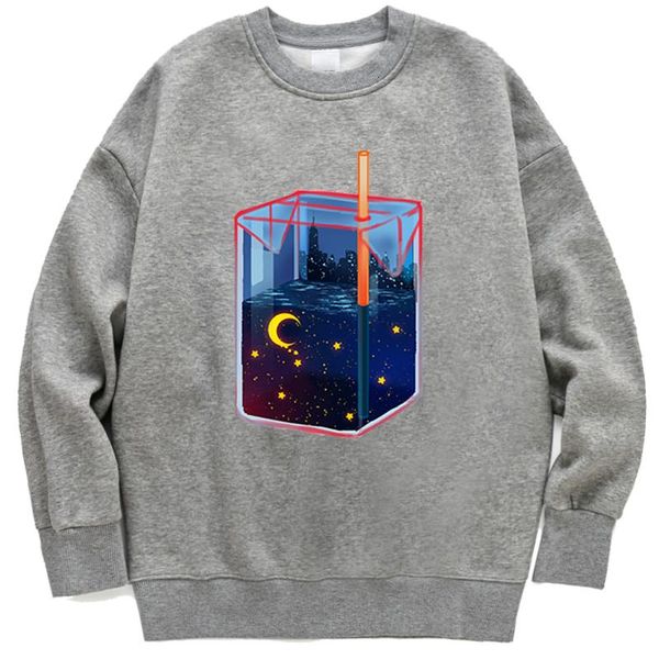 starry sky drink box patternhoodie women simplicity style sweatshirts crewneck pullover clothing cartoon pattern hoody, Black
starry sky drink box patternhoodie women simplicity style sweatshirts crewneck pullover clothing cartoon pattern hoody, Black
