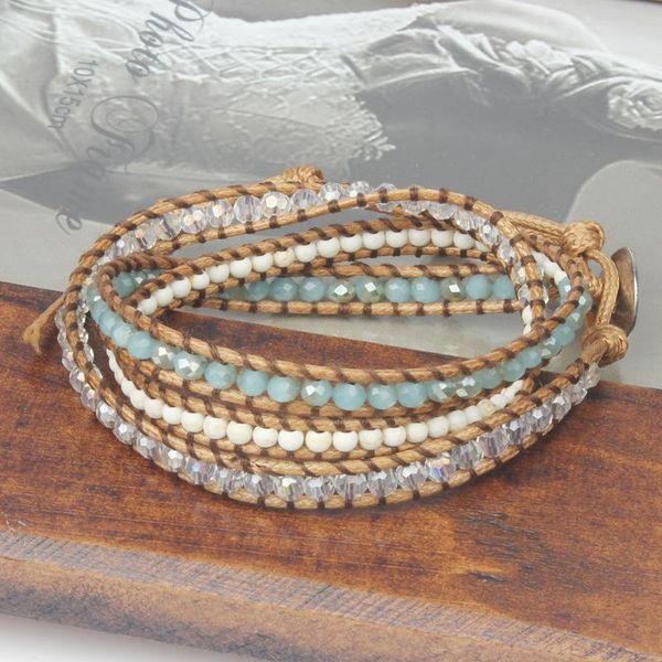 tennis boho vintage multi layered wrap bracelet handmade woven stone beads bracelets for women men charm pulseras mujer, Golden;silver
tennis boho vintage multi layered wrap bracelet handmade woven stone beads bracelets for women men charm pulseras mujer, Golden;silver