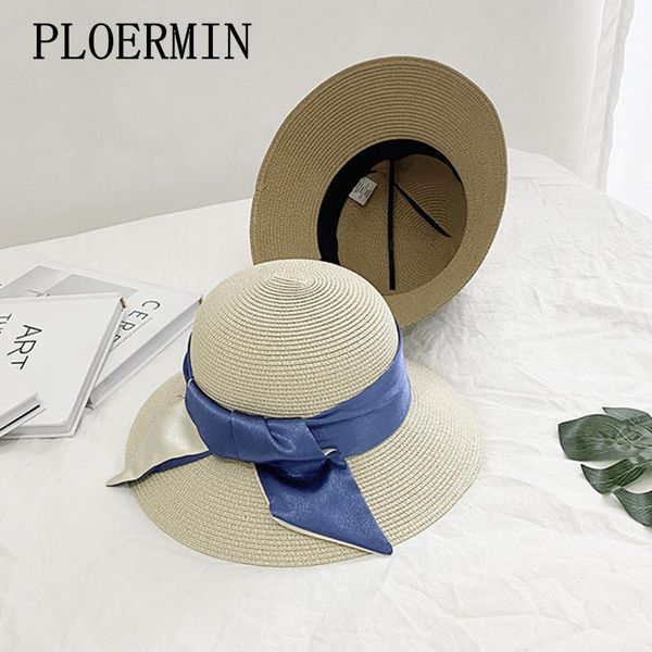 ploermin 2021 new summer women's sun hat bucket cap ribbon bowknot bow dome straw hat beach caps panama vacation visor shade, Blue;gray
ploermin 2021 new summer women's sun hat bucket cap ribbon bowknot bow dome straw hat beach caps panama vacation visor shade, Blue;gray