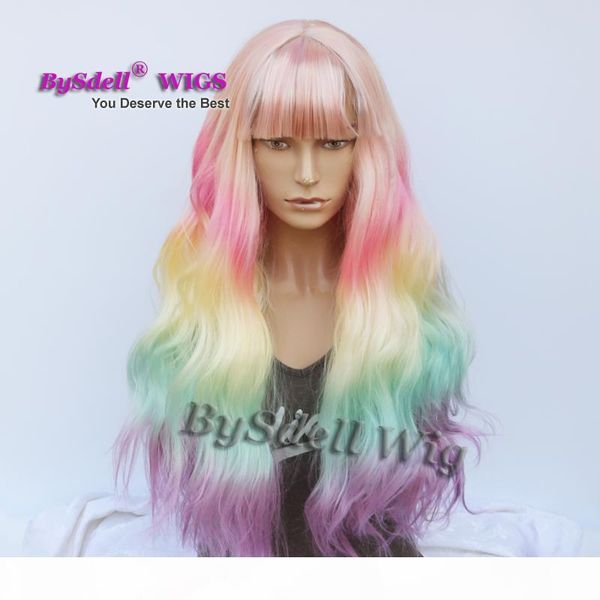 new beauty long wavy hairstyle wig harajuku ombre color none lace lace front wig african american rainbow color wigs fast ship, Black
new beauty long wavy hairstyle wig harajuku ombre color none lace lace front wig african american rainbow color wigs fast ship, Black