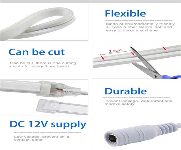 12v led strip waterproof ribbon led neon light ip67 white warm white red blue led tape light 2835 120led m stage modeling light wmteni
12v led strip waterproof ribbon led neon light ip67 white warm white red blue led tape light 2835 120led m stage modeling light wmteni