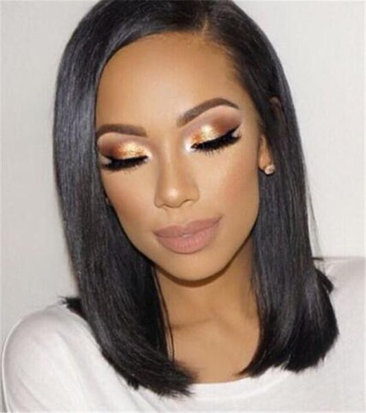 short brazilian for black women natural 150% density baby hair color silk straight human hair wigs bob style glueless full lace wig, Black;brown
short brazilian for black women natural 150% density baby hair color silk straight human hair wigs bob style glueless full lace wig, Black;brown