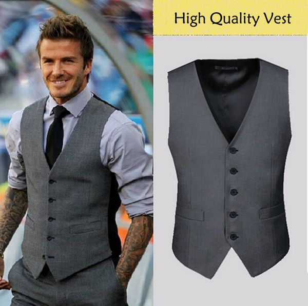 new arrival dress vests for men slim fit mens suit vest male waistcoat gilet homme casual sleeveless formal business jacket 201106, Black;white
new arrival dress vests for men slim fit mens suit vest male waistcoat gilet homme casual sleeveless formal business jacket 201106, Black;white