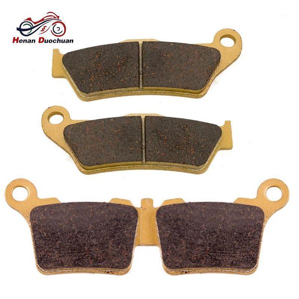 motorcycle front and rear brake pads for exc-f 250 350 exc-r 450 exc 400 450 525 2004-2007 / exc 500 2012-2020 #c1
motorcycle front and rear brake pads for exc-f 250 350 exc-r 450 exc 400 450 525 2004-2007 / exc 500 2012-2020 #c1