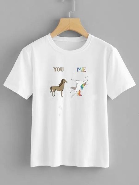 hahayule-jbh new you, me pole dancing unicorn women's t-shirt cotton short sleeve summer t shirt summer fashion women, White
hahayule-jbh new you, me pole dancing unicorn women's t-shirt cotton short sleeve summer t shirt summer fashion women, White