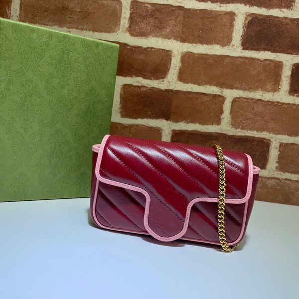 new elling mini shoulder bags genuine leather handbag luxurys designer women classic wallet woc chain crossbody bag purses with box 9 colors, Red;black
new elling mini shoulder bags genuine leather handbag luxurys designer women classic wallet woc chain crossbody bag purses with box 9 colors, Red;black