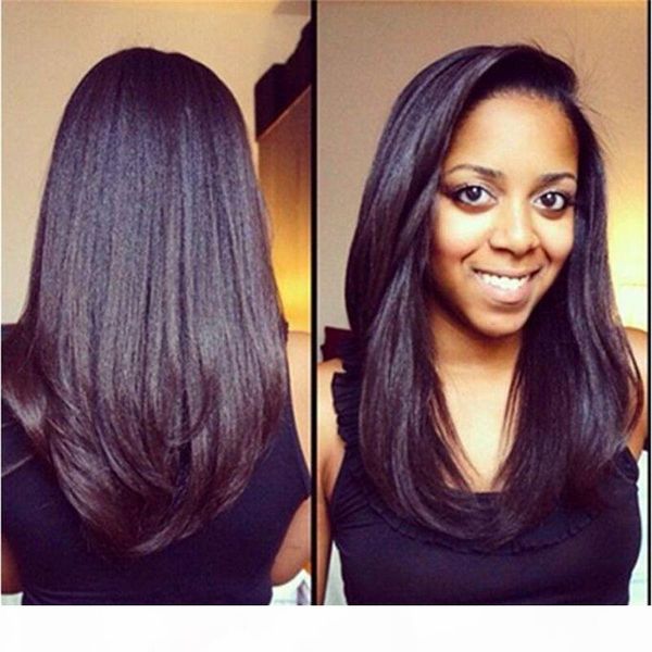 brazilian human hair wigs for black women 150% density silk straight full lace wig with baby hair glueless lace front wigs, Black;brown
brazilian human hair wigs for black women 150% density silk straight full lace wig with baby hair glueless lace front wigs, Black;brown