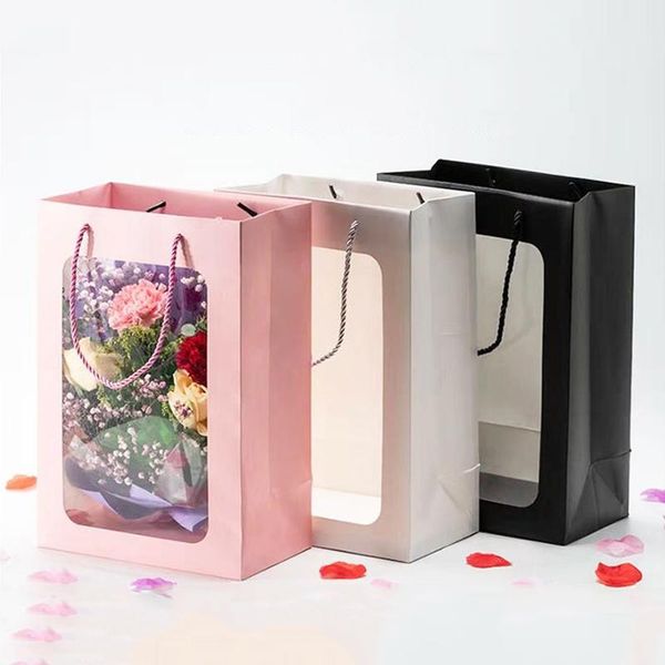flower handbags transparent bouquet gift bag wedding festival candy paper packaging bags candy box christmas flower packing
flower handbags transparent bouquet gift bag wedding festival candy paper packaging bags candy box christmas flower packing