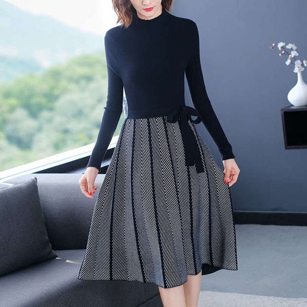 waistline fall / winter 2019 new style shows thin, versatile knitted sweater bottoming temperament high grade commuter dress female, Black;gray
waistline fall / winter 2019 new style shows thin, versatile knitted sweater bottoming temperament high grade commuter dress female, Black;gray