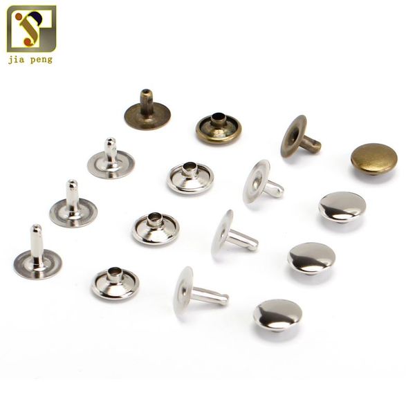 50sets 12x8 12x10 12x12 round double rivet of metal stud nail spike for bag belt garment bracelet metal diy leathercraft shoes jlldzy
50sets 12x8 12x10 12x12 round double rivet of metal stud nail spike for bag belt garment bracelet metal diy leathercraft shoes jlldzy