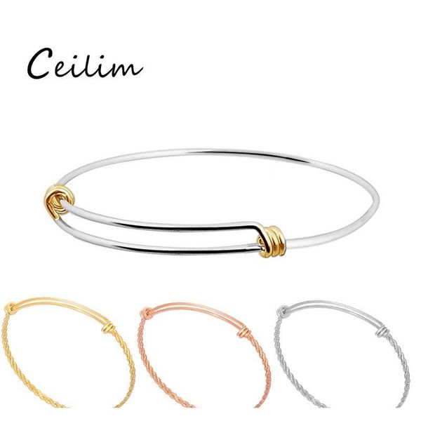 wholesale rose gold & gold colors wire bracelets diy titanium steel jewelry cable wire bangle adjustable expandab sqcgoq queen66, Black
wholesale rose gold & gold colors wire bracelets diy titanium steel jewelry cable wire bangle adjustable expandab sqcgoq queen66, Black