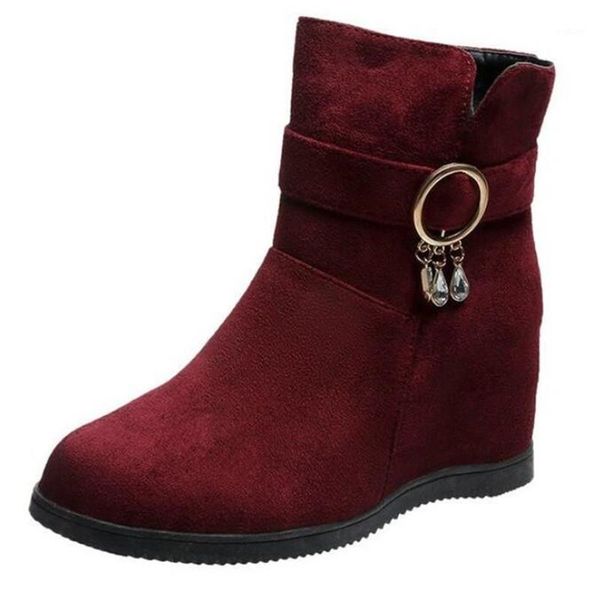round toe solid color snow boots 2020 new flat-heeled cotton shoes slope heel platform women's boots fashion casual womens shoes1, Black
round toe solid color snow boots 2020 new flat-heeled cotton shoes slope heel platform women's boots fashion casual womens shoes1, Black
