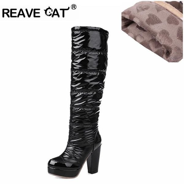 reave cat new 2020 winter high heel women boots knee high boots ladies platform shoes women fur warm camouflage black a9281
reave cat new 2020 winter high heel women boots knee high boots ladies platform shoes women fur warm camouflage black a9281
