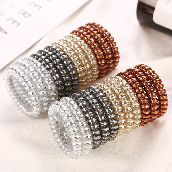 hair accessories 12pcs plastic ties elastic spiral bands phone cord bobbles fashion tpu ponytail holder women coils accessory
hair accessories 12pcs plastic ties elastic spiral bands phone cord bobbles fashion tpu ponytail holder women coils accessory