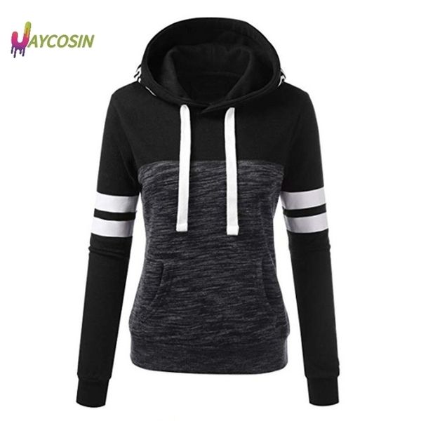 jaycosin women blouse ladies casual sweatshirt long sleeve splice pullover hoodies stitching dames blouses lange mouwen y200915, Black
jaycosin women blouse ladies casual sweatshirt long sleeve splice pullover hoodies stitching dames blouses lange mouwen y200915, Black