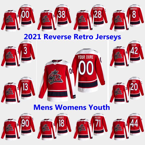 columbus blue jackets 2021 reverse retro hockey jerseys zach werenski nick foligno boone jenner joonas korpisalo oliver bjorkstrand custom, Black;red
columbus blue jackets 2021 reverse retro hockey jerseys zach werenski nick foligno boone jenner joonas korpisalo oliver bjorkstrand custom, Black;red