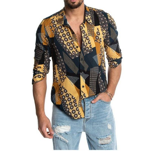 men's casual shirts 2021 fashion men long sleeve lapel collar leopard print tee senior camisas shirt big 3xl clothing, White;black
men's casual shirts 2021 fashion men long sleeve lapel collar leopard print tee senior camisas shirt big 3xl clothing, White;black