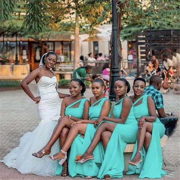 bridesmaid dresses african one shoulder side slit satin zipper back mermaid bridesmaid dresses wedding party dresses maid of honor, White;pink
bridesmaid dresses african one shoulder side slit satin zipper back mermaid bridesmaid dresses wedding party dresses maid of honor, White;pink