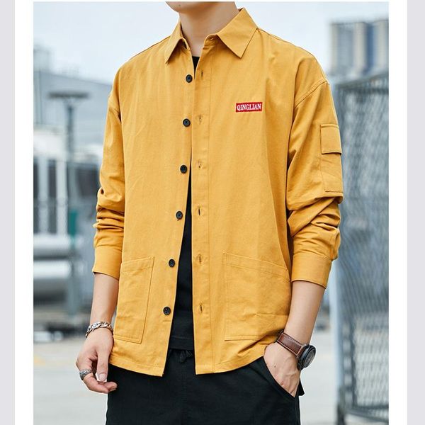 men's casual shirts men shirt long sleeve 2021 arrival antumn spring fast fashion 100%cotton double pocket embroidery, White;black
men's casual shirts men shirt long sleeve 2021 arrival antumn spring fast fashion 100%cotton double pocket embroidery, White;black