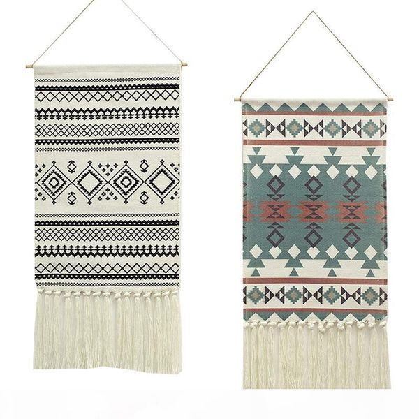 2pcs macrame woven wall hanging tapestry, bohemian home decor geometric art decor backdrop
2pcs macrame woven wall hanging tapestry, bohemian home decor geometric art decor backdrop
