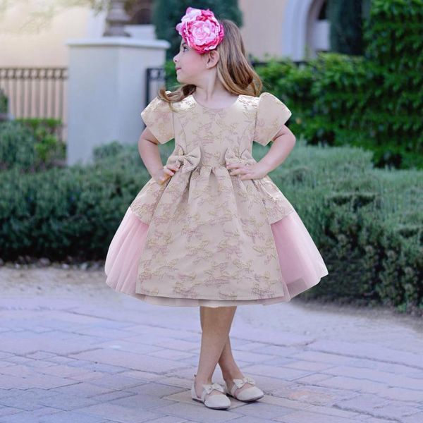 girl's dresses 40# dress for girls children's short-sleeved net yarn bowknot flower full moon princess tutu, Red;yellow
girl's dresses 40# dress for girls children's short-sleeved net yarn bowknot flower full moon princess tutu, Red;yellow