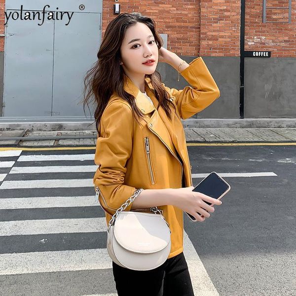 2020 real genuine leather jacket women 100% natural sheepskin coat female korean biker motorcycle jacket coats tf9618 kj50051, Black
2020 real genuine leather jacket women 100% natural sheepskin coat female korean biker motorcycle jacket coats tf9618 kj50051, Black