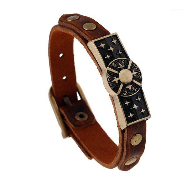 men's leather bracelet male fashion accessories brown chain bracelets pulseira bracelet&bangle pk-271, Golden;silver
men's leather bracelet male fashion accessories brown chain bracelets pulseira bracelet&bangle pk-271, Golden;silver