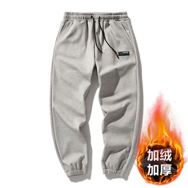 2020 new autumn and winter korean men's fashion plush thickened warm sports leisure loose pants, Black
2020 new autumn and winter korean men's fashion plush thickened warm sports leisure loose pants, Black