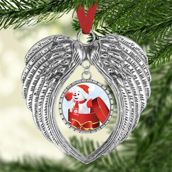 sublimation christmas decorations with snow red rope transfer printing angel wings shape blank consumables supplies dha2324
sublimation christmas decorations with snow red rope transfer printing angel wings shape blank consumables supplies dha2324