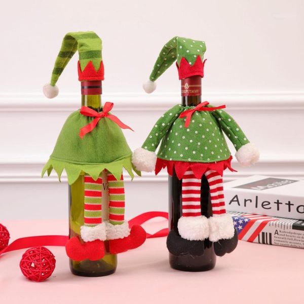 christmas decorations 2 color elf red wine bag bottle cover champagne decoration navidad1
christmas decorations 2 color elf red wine bag bottle cover champagne decoration navidad1