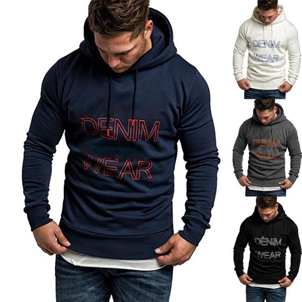 men's hoodies & sweatshirts mens fashion casual men letter printing long sleeve silm fit comfortble hooded sweatshirt, Black
men's hoodies & sweatshirts mens fashion casual men letter printing long sleeve silm fit comfortble hooded sweatshirt, Black