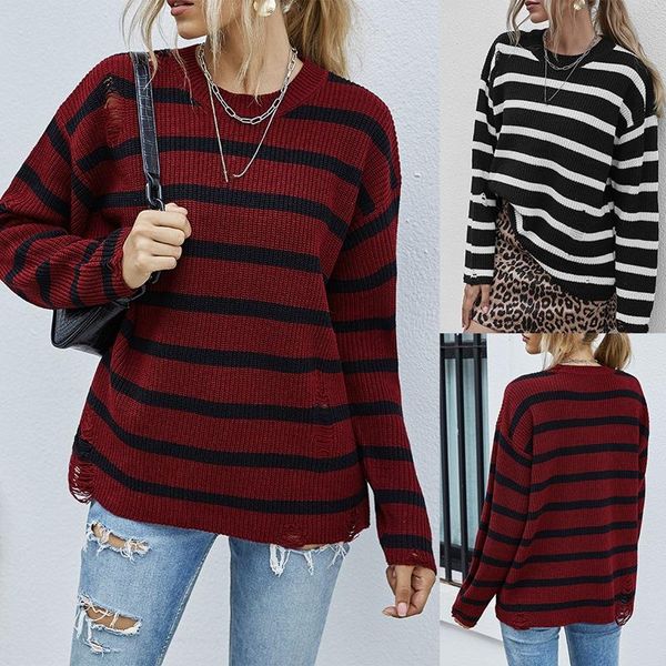 women's sweaters knitted sweater round neck stripe women knit womens thin o pullover, White;black
women's sweaters knitted sweater round neck stripe women knit womens thin o pullover, White;black