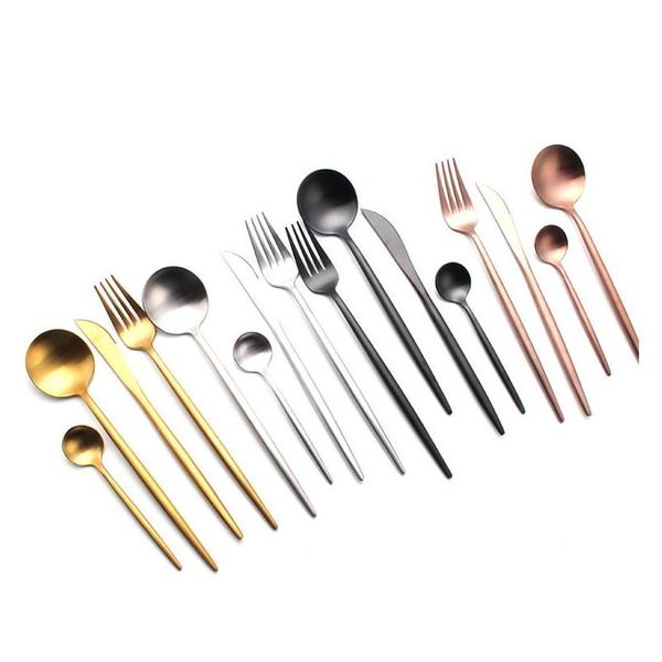 silverware set knife fork spoon set 4pcs cutlery set stainless steel flatware silver gold copper black
silverware set knife fork spoon set 4pcs cutlery set stainless steel flatware silver gold copper black