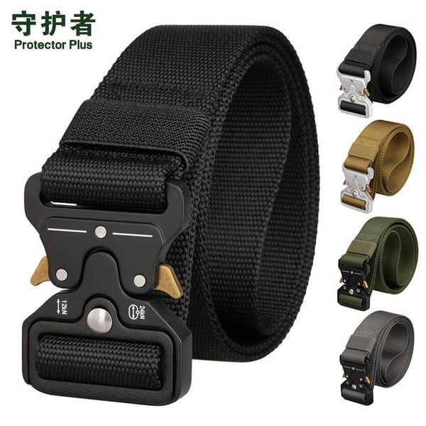 waist support tactical belt men adjustable heavy duty belts with metal buckle nylon hunting accessories1, Black;gray
waist support tactical belt men adjustable heavy duty belts with metal buckle nylon hunting accessories1, Black;gray