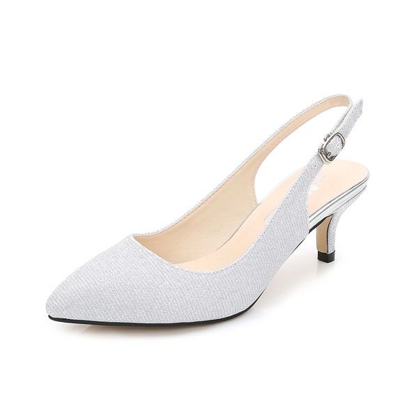 baoyafang gold/silver thin med heel toe pointed slingssize woman office pumps women's shoe slip-on sw1g, Black
baoyafang gold/silver thin med heel toe pointed slingssize woman office pumps women's shoe slip-on sw1g, Black