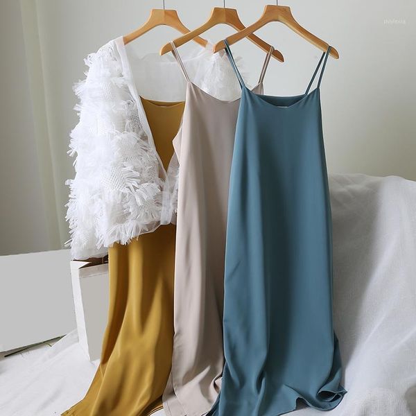 casual korean women solid spaghetti strap a-line dress summer vintage vogue v-neck elegant ladies mid-calf dresses vestidos1, Black;gray
casual korean women solid spaghetti strap a-line dress summer vintage vogue v-neck elegant ladies mid-calf dresses vestidos1, Black;gray