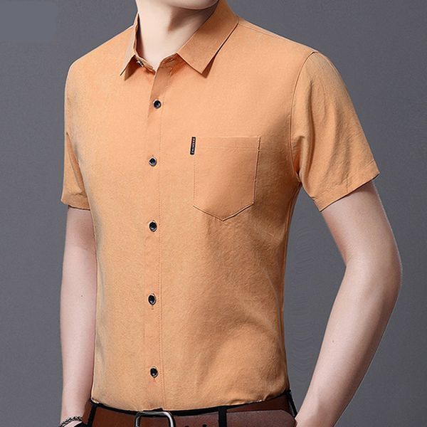solid white men summer shirts smooth mens dress shirt business casual slim fit short sleeve with pocket hombre kg-86, White;black
solid white men summer shirts smooth mens dress shirt business casual slim fit short sleeve with pocket hombre kg-86, White;black