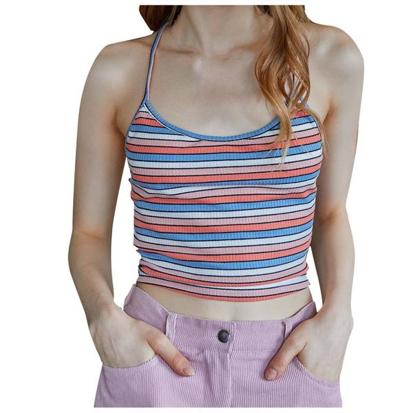 camisoles & tanks fashion women daily casual round neck button sleeveless striped colorful ribbed crop tank short vest, Black;white
camisoles & tanks fashion women daily casual round neck button sleeveless striped colorful ribbed crop tank short vest, Black;white